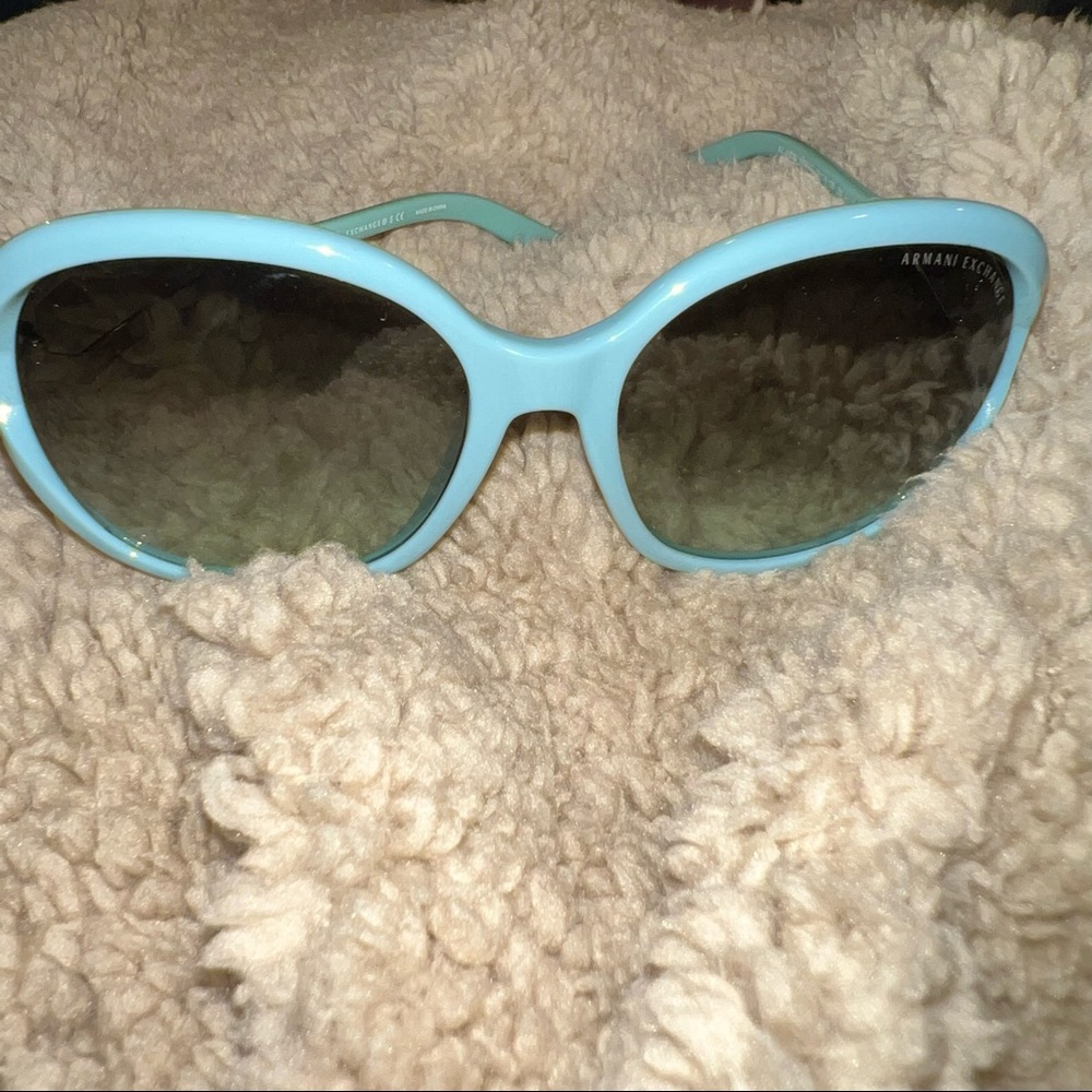 Armani Exchange Teal Sunglasses